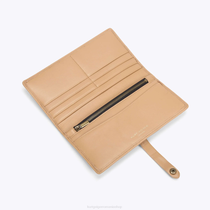 femei cămilă Kurt Geiger portofel moale din piele londra N02B564 | saci