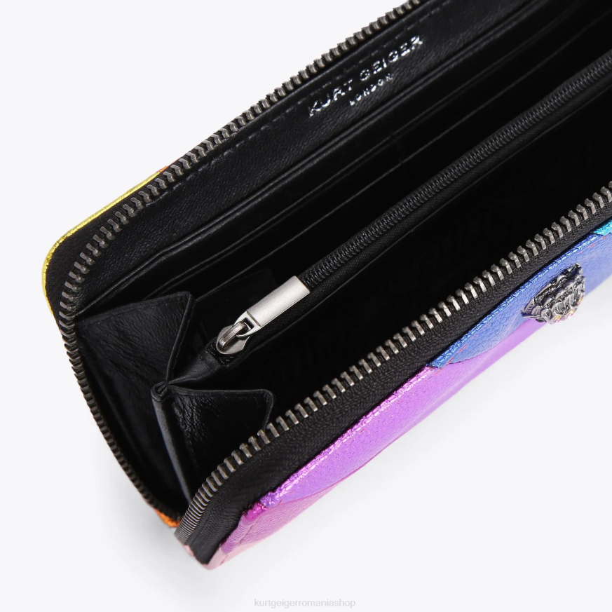 femei multi/altele Kurt Geiger portofel cu fermoar Kensington din Londra N02B155 | saci
