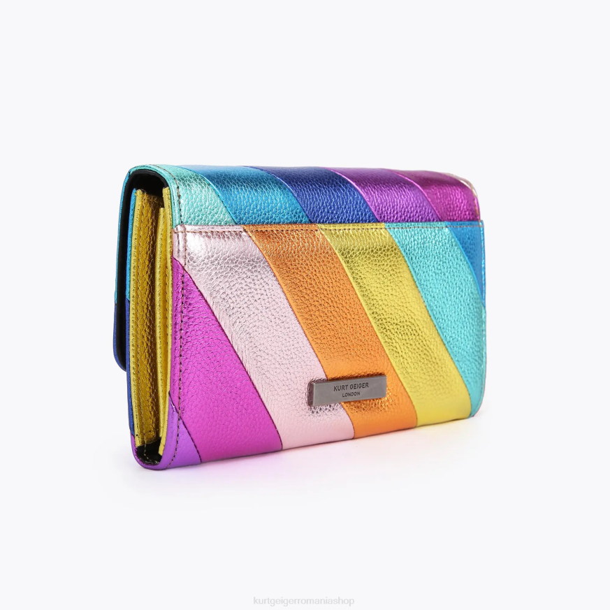femei multi/altele Kurt Geiger portofel cu lanț Kensington london N02B32 | saci